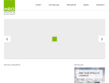 Tablet Screenshot of mro.de